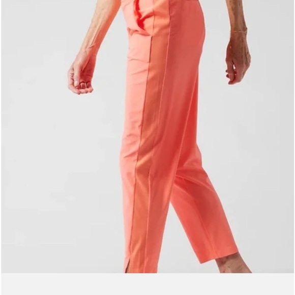 Athleta Brooklyn Ankle Pants, Sunset Glow - Picture 7 of 8